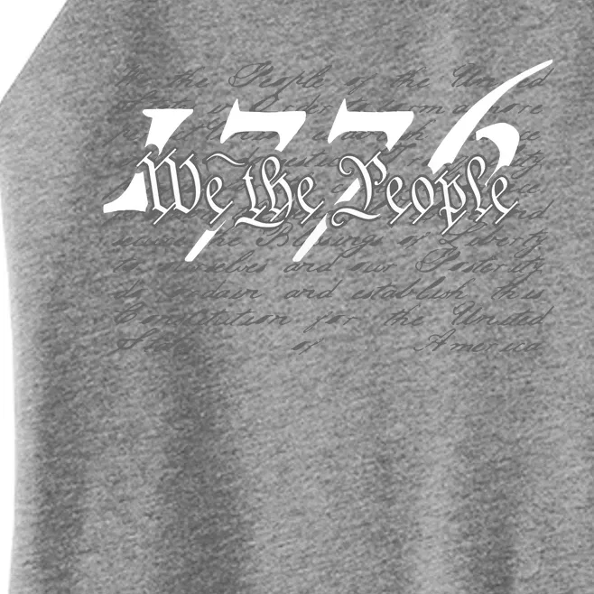 Preamble To The US Constitution 1776 We The People Women’s Perfect Tri Rocker Tank