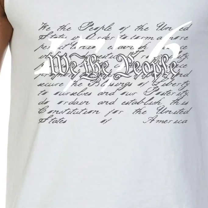 Preamble To The US Constitution 1776 We The People Comfort Colors® Tank Top