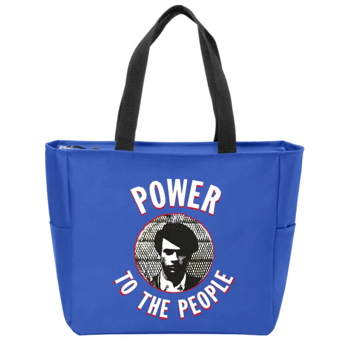 Power To The People Black History Icon Gift Zip Tote Bag