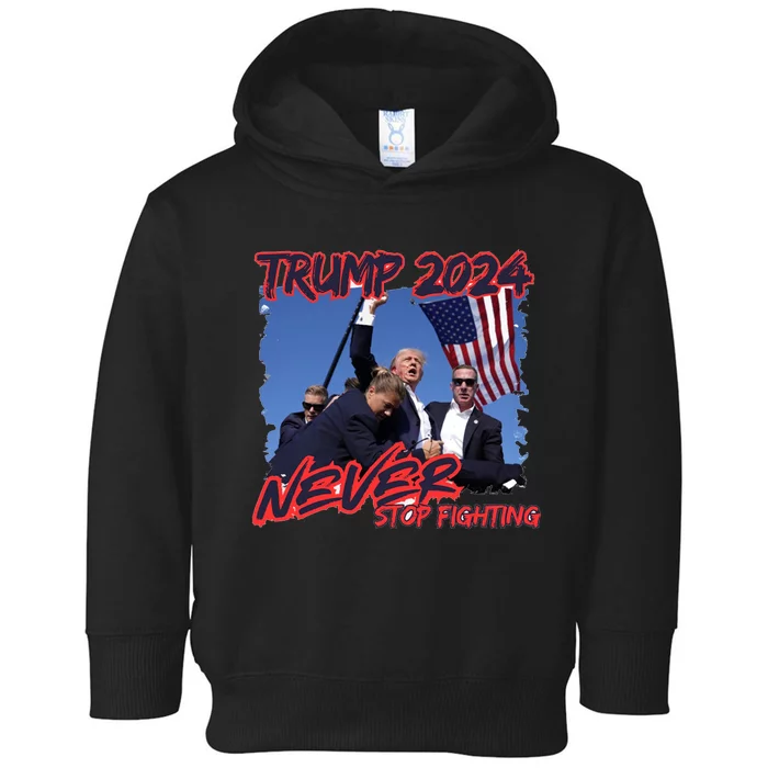 President Trump Trending Political Trump 2024 Election Toddler Hoodie