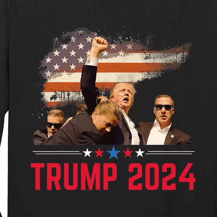 President Trump Trending Political Trump 2024 Election Long Sleeve Shirt