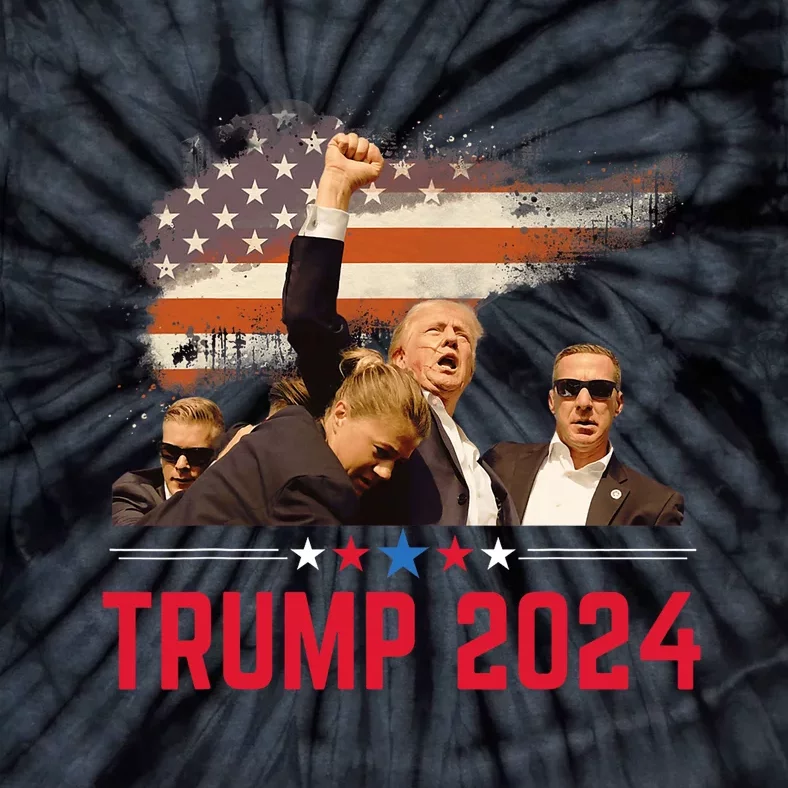 President Trump Trending Political Trump 2024 Election Tie-Dye T-Shirt