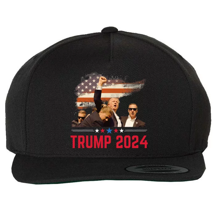 President Trump Trending Political Trump 2024 Election Wool Snapback Cap