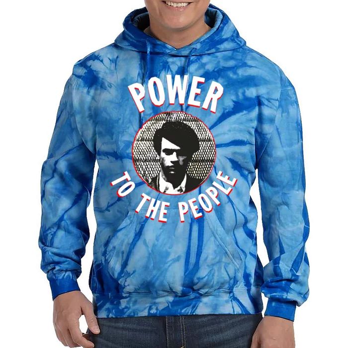 Power To The People Black History Icon Gift Tie Dye Hoodie