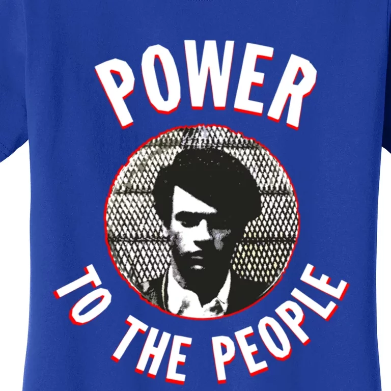 Power To The People Black History Icon Gift Women's T-Shirt