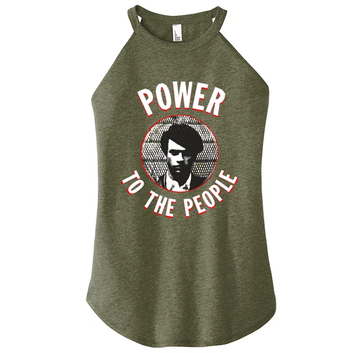 Power To The People Black History Icon Gift Women’s Perfect Tri Rocker Tank