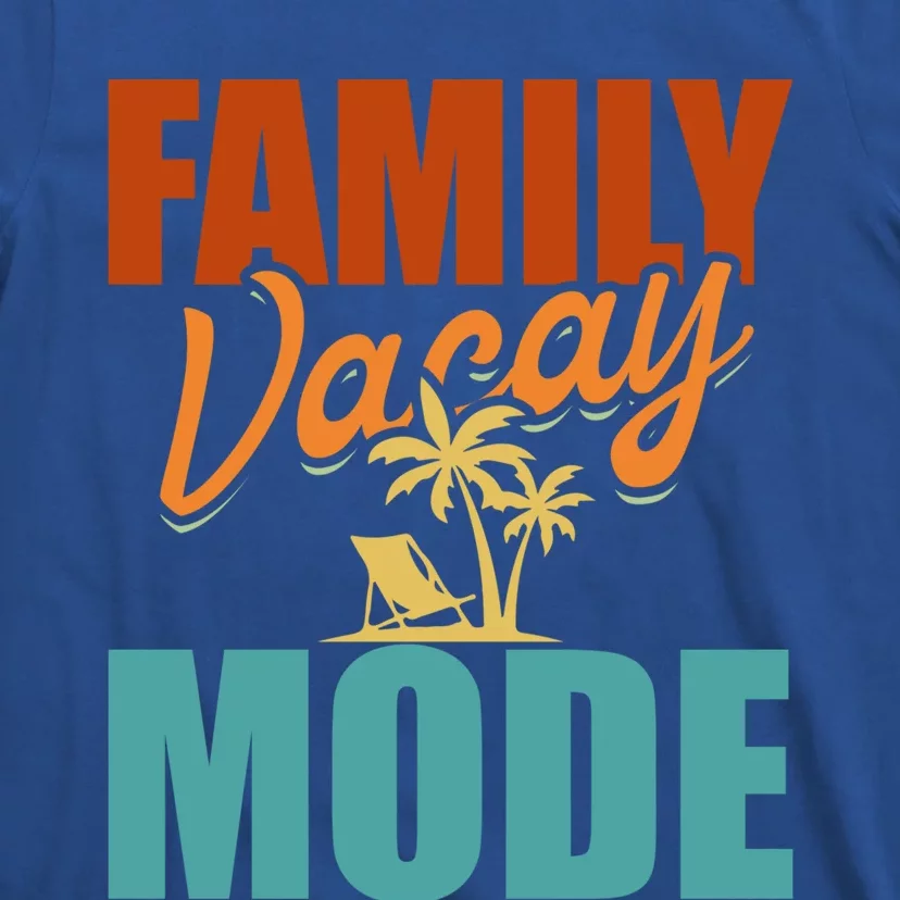 Palm Trees Tropical Summer Vacay Retro Family Vacation Gift T-Shirt