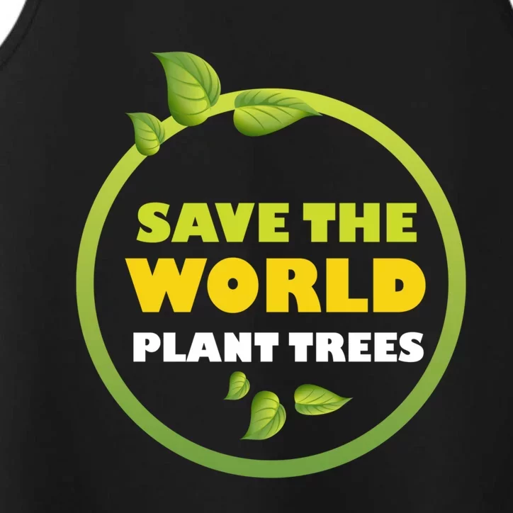 Plant Trees To Stop Carbon Dioxide Emissions Climate Change Funny Gift Performance Tank