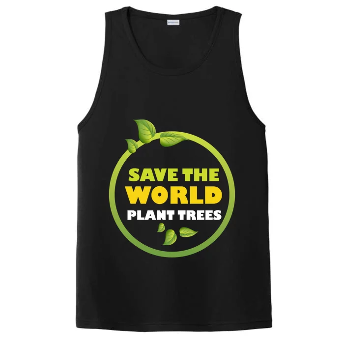 Plant Trees To Stop Carbon Dioxide Emissions Climate Change Funny Gift Performance Tank