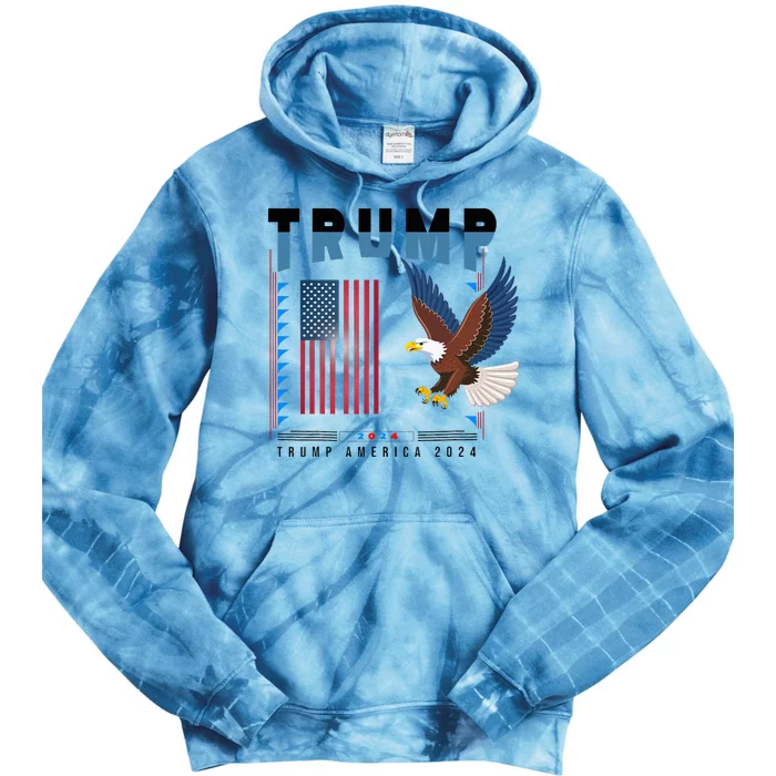 President Trump Trending Political 2024 Tie Dye Hoodie