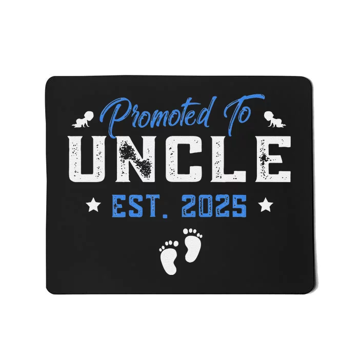 Promoted To Uncle 2025 Present For First Time New Uncle Mousepad