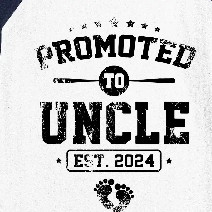 Promoted To Uncle Again 2024 Soon To Be Uncle Again Baseball Sleeve Shirt