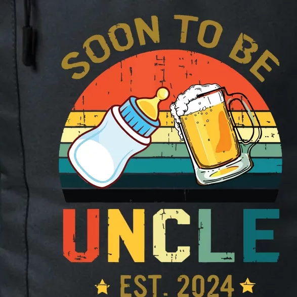 Promoted To Uncle Est 2024 Pregnancy Soon To Be Uncle Daily Commute Backpack