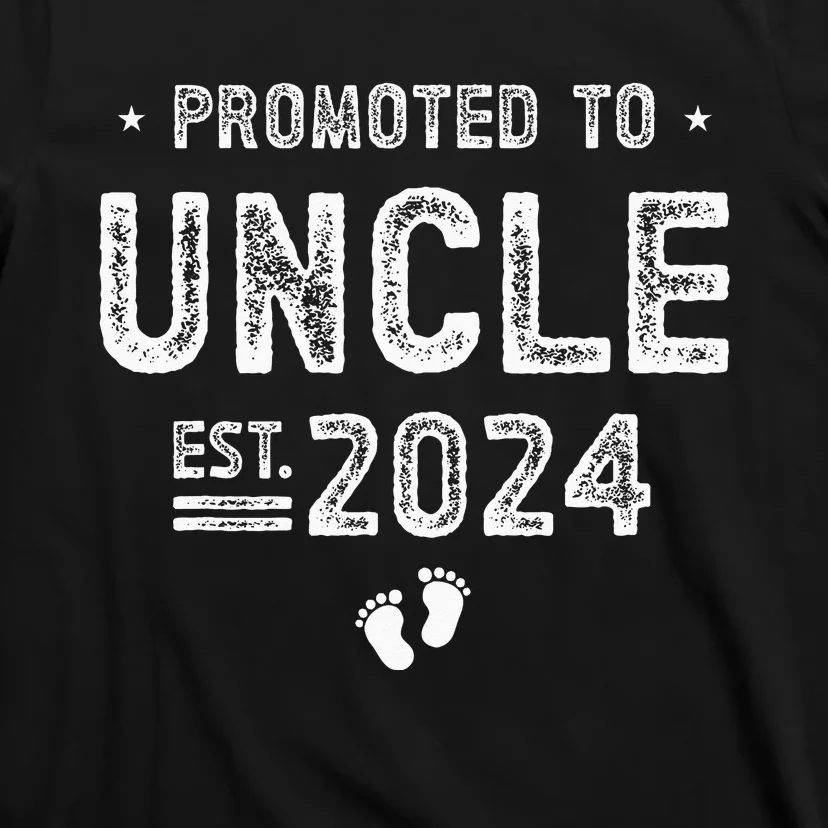 Promoted To Uncle 2024 Soon To Be Uncle T-Shirt