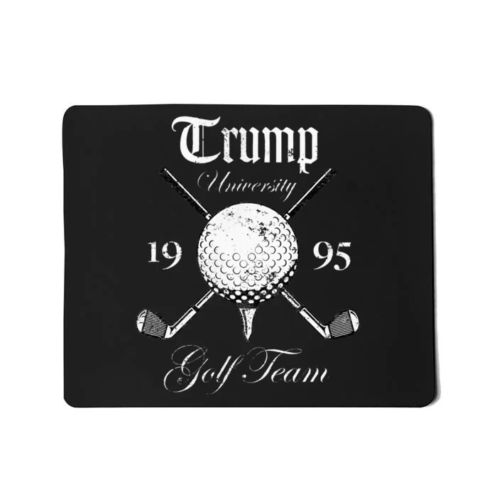 Pro Trump Vintage University Golf Team Funny Gift Mousepad