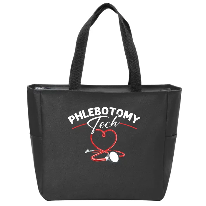 Phlebotomy Tech Veins Phlebotomy Technician Phlebotomist Zip Tote Bag