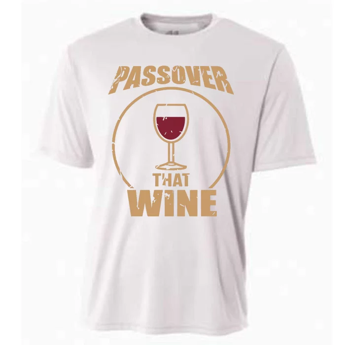 Passover That Wine Funny Pesach Jewish Holiday Cooling Performance Crew T-Shirt