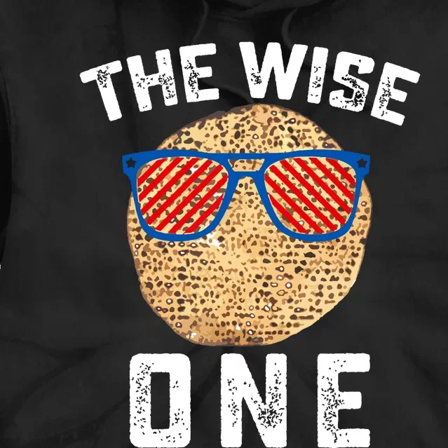 Passover The Wise One Jewish Pesach Funny Matzo Jew Holiday Tie Dye Hoodie