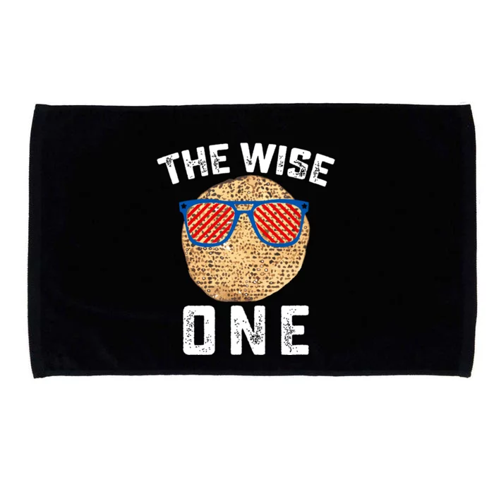 Passover The Wise One Jewish Pesach Funny Matzo Jew Holiday Microfiber Hand Towel