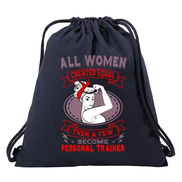 Personal Trainer Workout Coach Instructor Fitness Gift Drawstring Bag