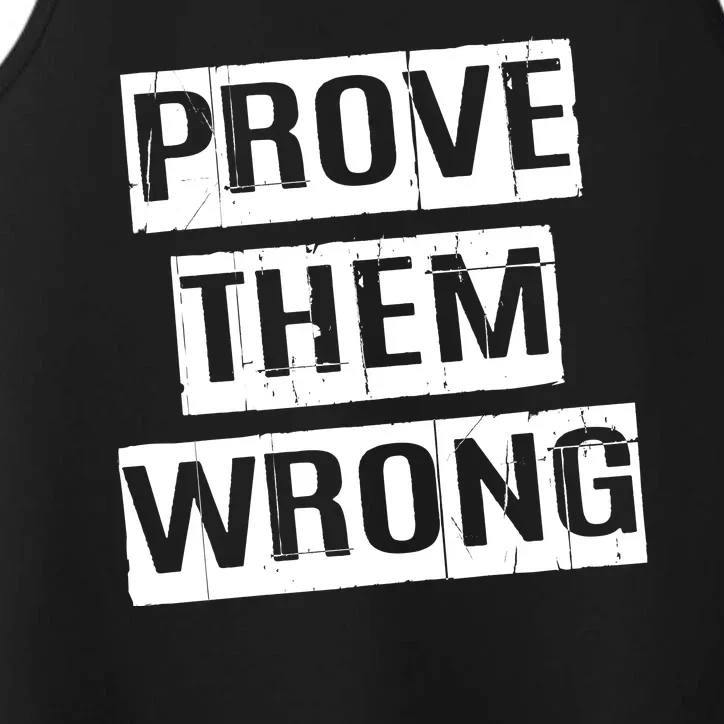 Prove Them Wrong Performance Tank