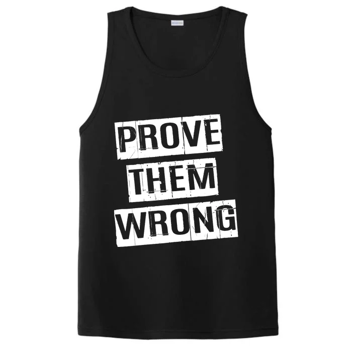 Prove Them Wrong Performance Tank