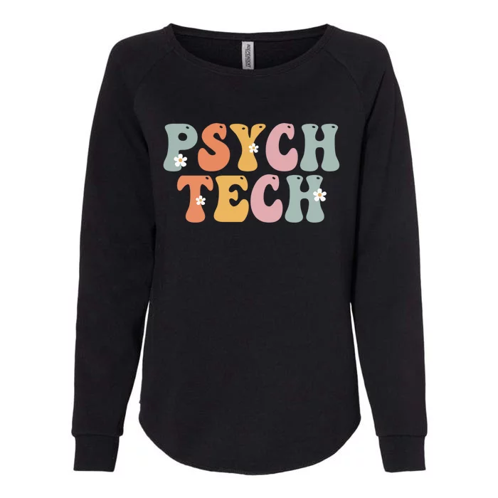 Psych Tech Week Groovy Appreciation Day For Work Meaningful Gift Womens California Wash Sweatshirt