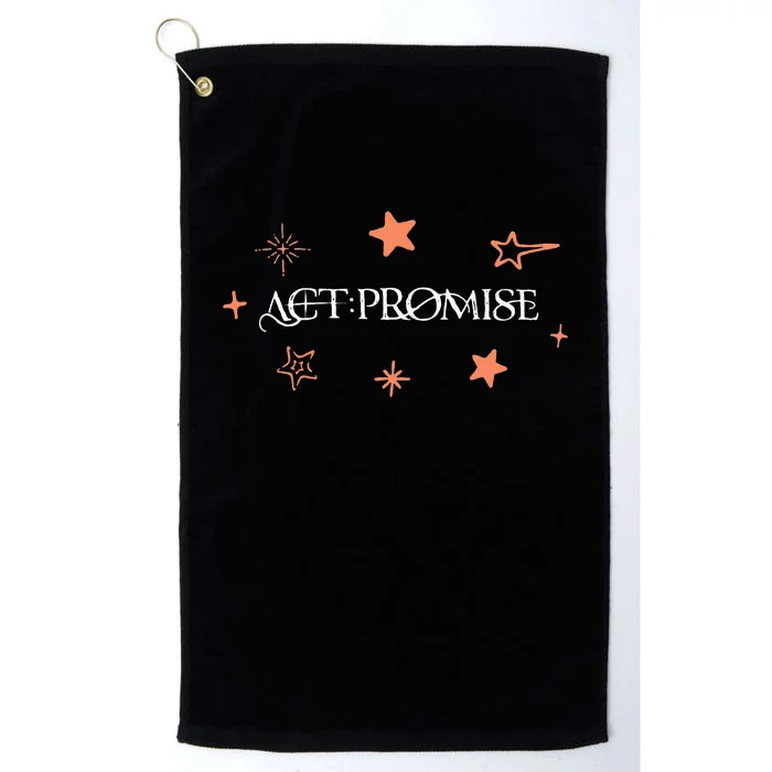 Promise Tomorrow X Together Platinum Collection Golf Towel