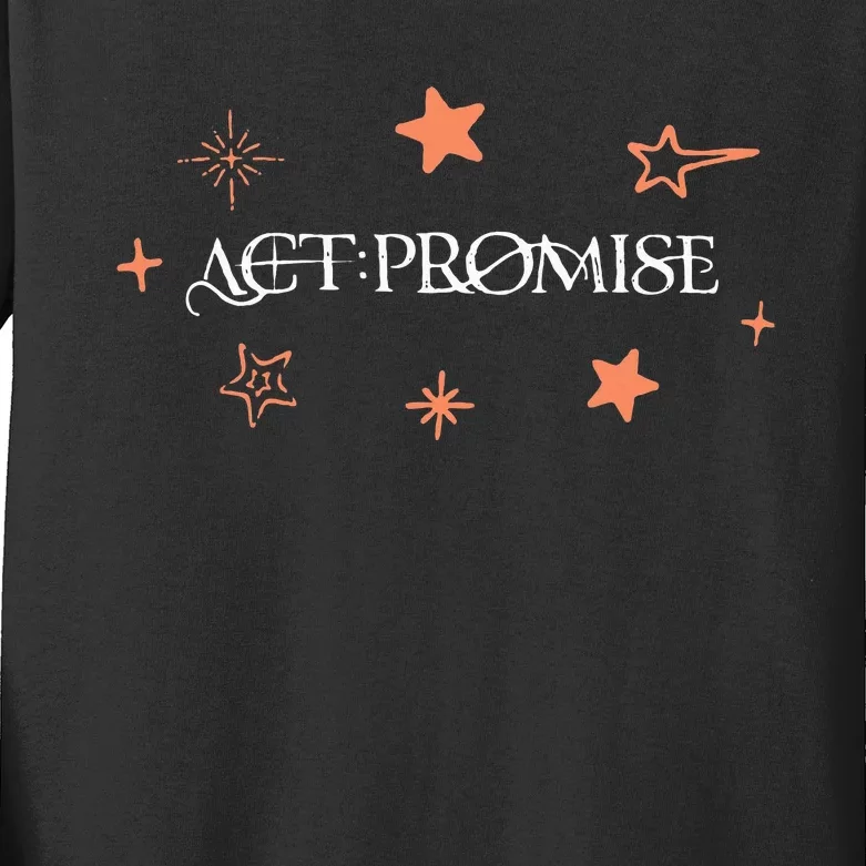 Promise Tomorrow X Together Kids Long Sleeve Shirt