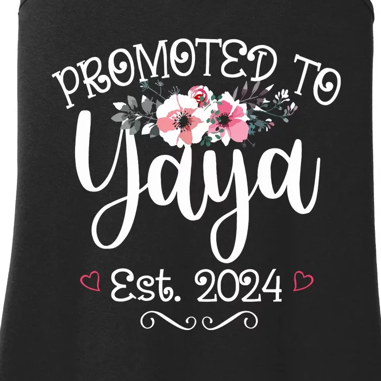 Promoted To Yaya 2024 Mothers Day Soon To Be Mom Pregnancy Ladies Essential Tank