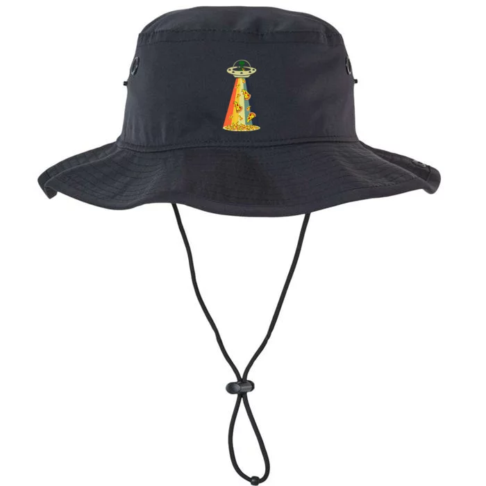 Pizza Ufo Alien Eating Pizza A Ufo Extraterrestrial Legacy Cool Fit Booney Bucket Hat