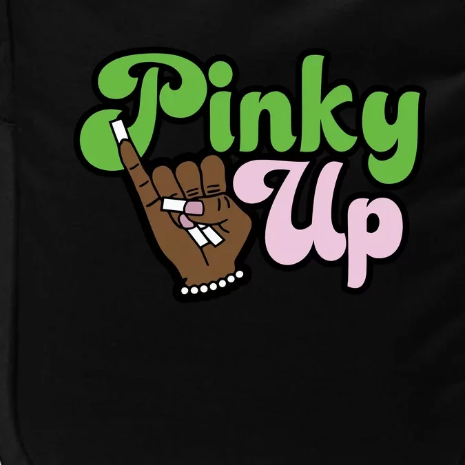 Pinky Up Aka Inspired Greek Sorority Impact Tech Backpack