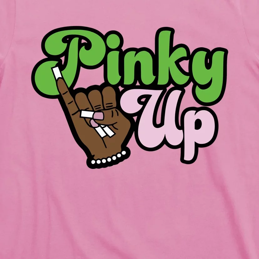 Pinky Up Aka Inspired Greek Sorority T-Shirt