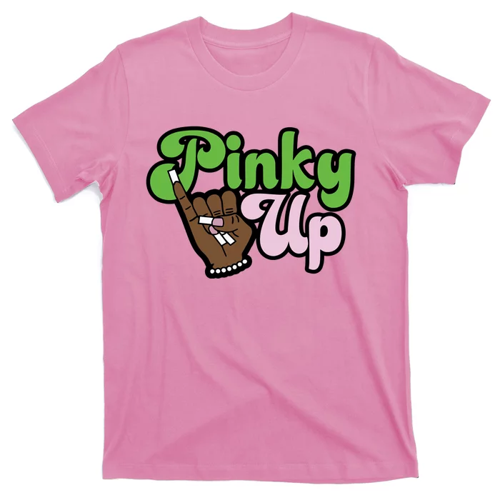 Pinky Up Aka Inspired Greek Sorority T-Shirt