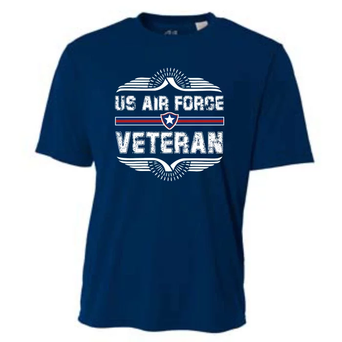 Proud US Air Force Veteran Cooling Performance Crew T-Shirt