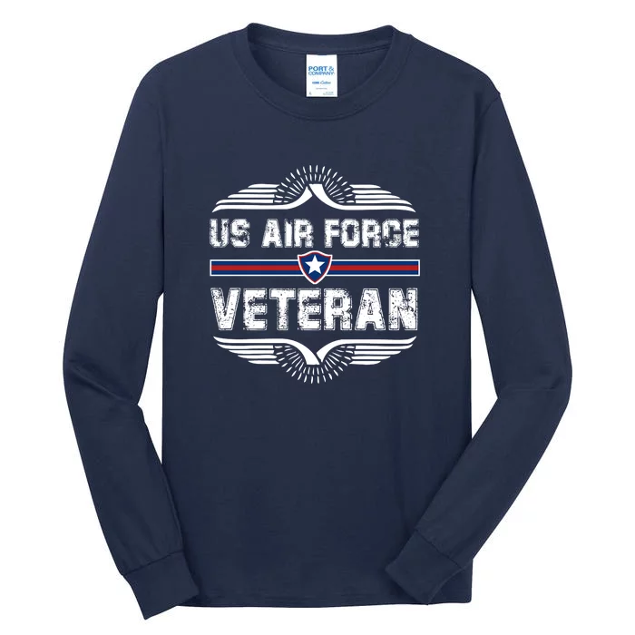 Proud US Air Force Veteran Tall Long Sleeve T-Shirt