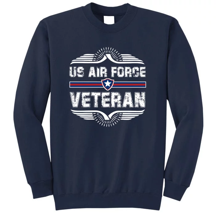 Proud US Air Force Veteran Tall Sweatshirt