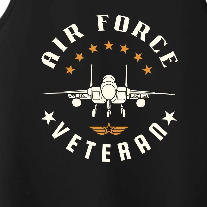 Proud US Air Force Veteran Performance Tank