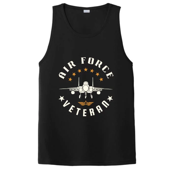 Proud US Air Force Veteran Performance Tank