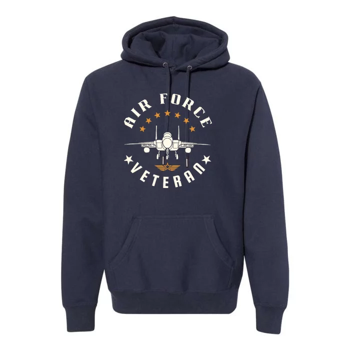 Proud US Air Force Veteran Premium Hoodie