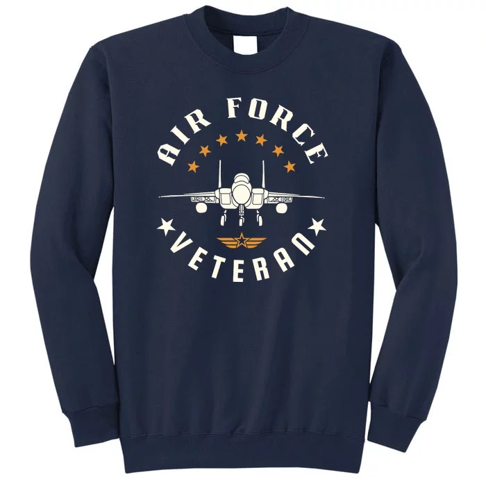 Proud US Air Force Veteran Tall Sweatshirt