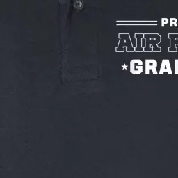 Proud US Air Force Grandma Military Pride Softstyle Adult Sport Polo