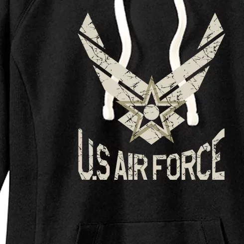 Proud US Air Force Veteran Women's Fleece Hoodie