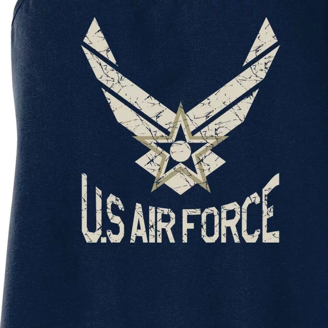 Proud US Air Force Veteran Women's Racerback Tank