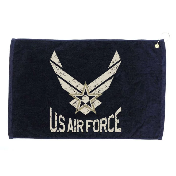 Proud US Air Force Veteran Grommeted Golf Towel