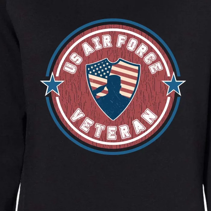 Proud US Air Force Veteran Womens California Wash Sweatshirt