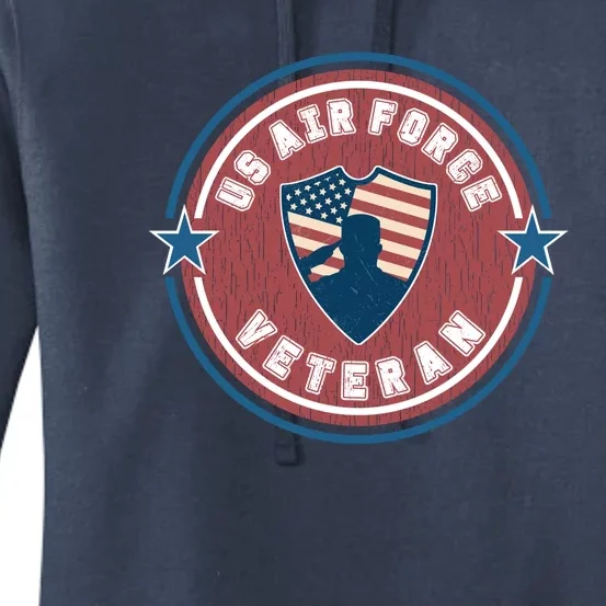 Proud US Air Force Veteran Women's Pullover Hoodie