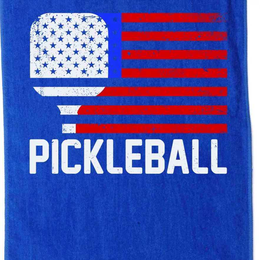 Pickeball USA American Flag Platinum Collection Golf Towel