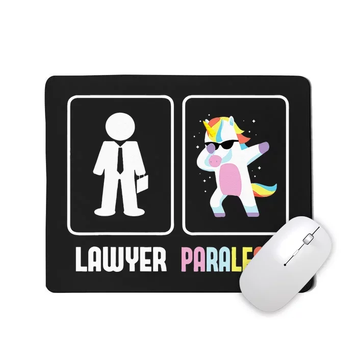 Paralegal Unicorn Attorney Assistant Law Firm Justice Mousepad