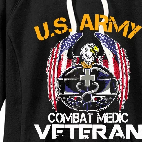 Proud US ARMY Combat Medic, Perfect Veteran Medical Military Women's Fleece Hoodie